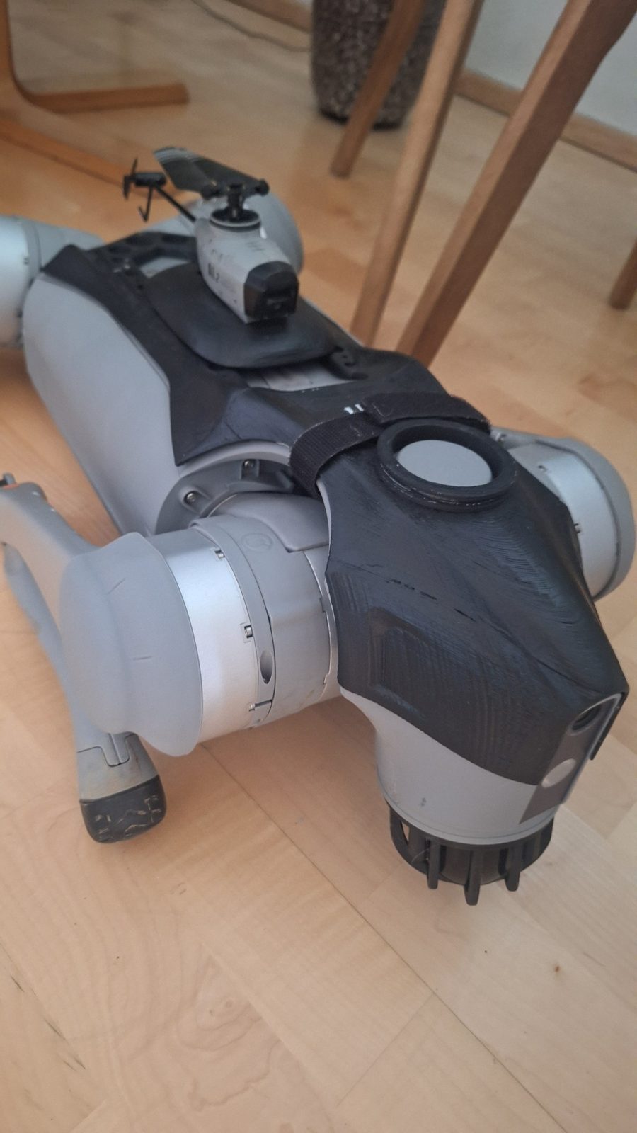 Unterbau von Karlz auf dem Roboter